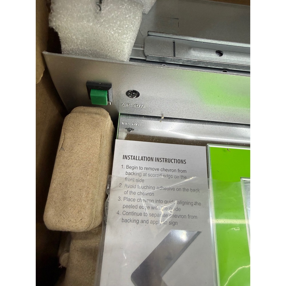 Qllite RLEX Recessed Edge-Lit LED Exit Sign Green Double Sided RLEX2RGMA-G - Picture 7 of 7
